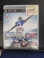 Madden NFL 16 (Sony PlayStation 3 PS3, 2015) Game Fully Tested 