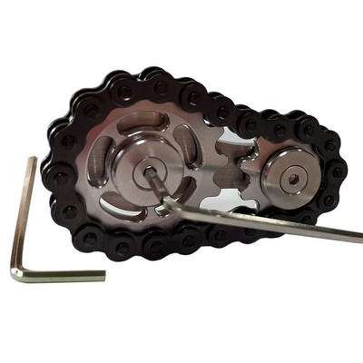Bitopbi Stainless Steel Sprocket Fidgets Chain Fidget Cube Gears Linkage Bike...