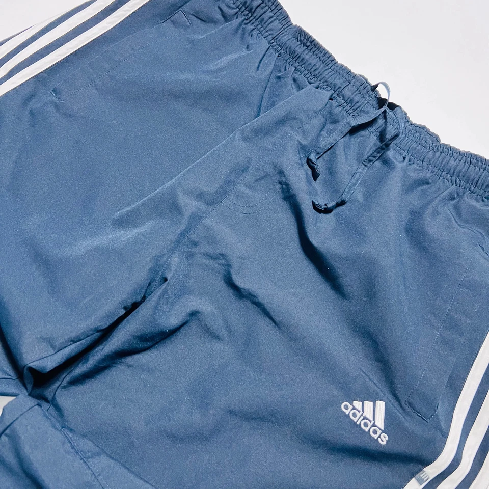 Adidas Vintage 2000s Y2K Track Pants Jogginghose Baggy Herren blau XL / XXL - Bild 2 von 4