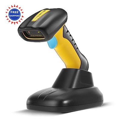 NETUM Upgraded QR Industrial Bluetooth Barcode Scanner Wireless 2D 1D Bar Code