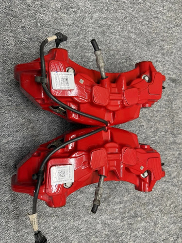 95B Macan S GTS frein revêtu de surface de frein PSCB JEU COMPLET ÉTRIER ROUGE SPÉCIAL ROYAUME-UNI - Photo 20/23