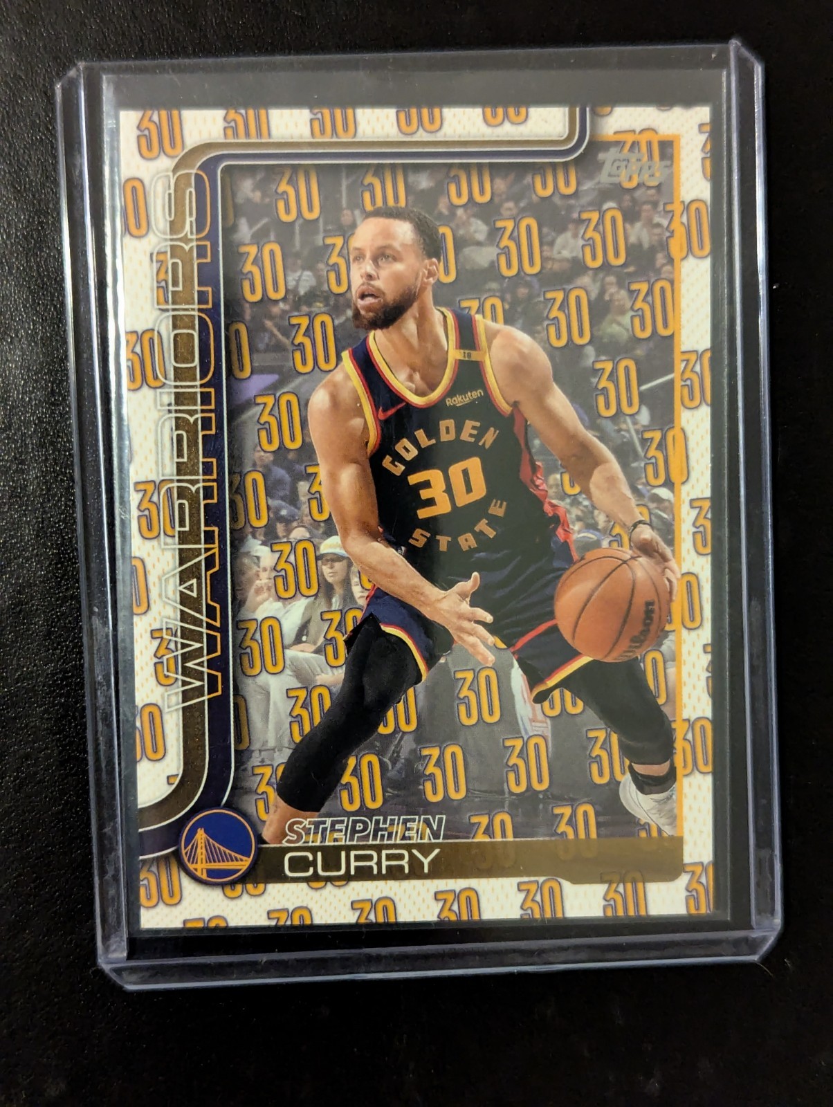 Topps 2025/2026 Steph Curry Player Number Variation Card 135 SSP /30 Monster Hit