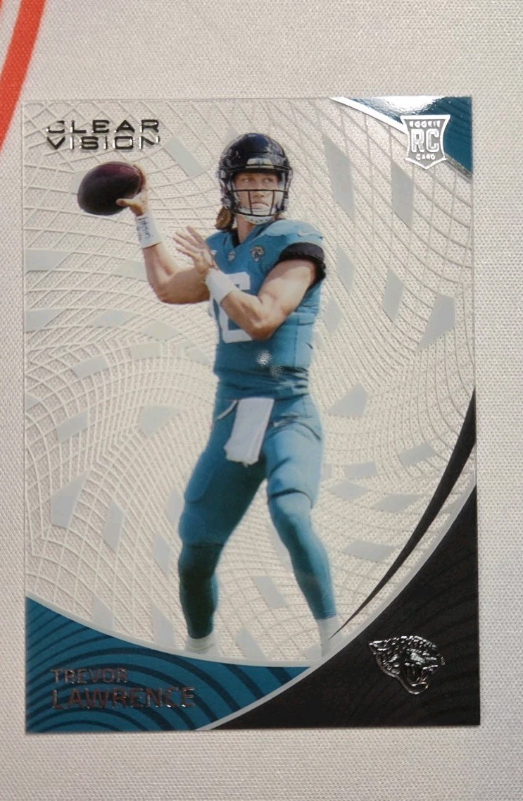 2021 Panini Chronicles - Clear Vision Rookies #CVR-1 Trevor Lawrence (RC)