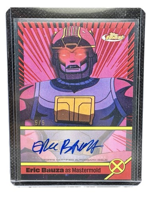 #ad #ad 2025 Finest X Men #x27;97 Eric Bauza Mastermold Voice Actor Auto #VA EB 5 5 $199.99