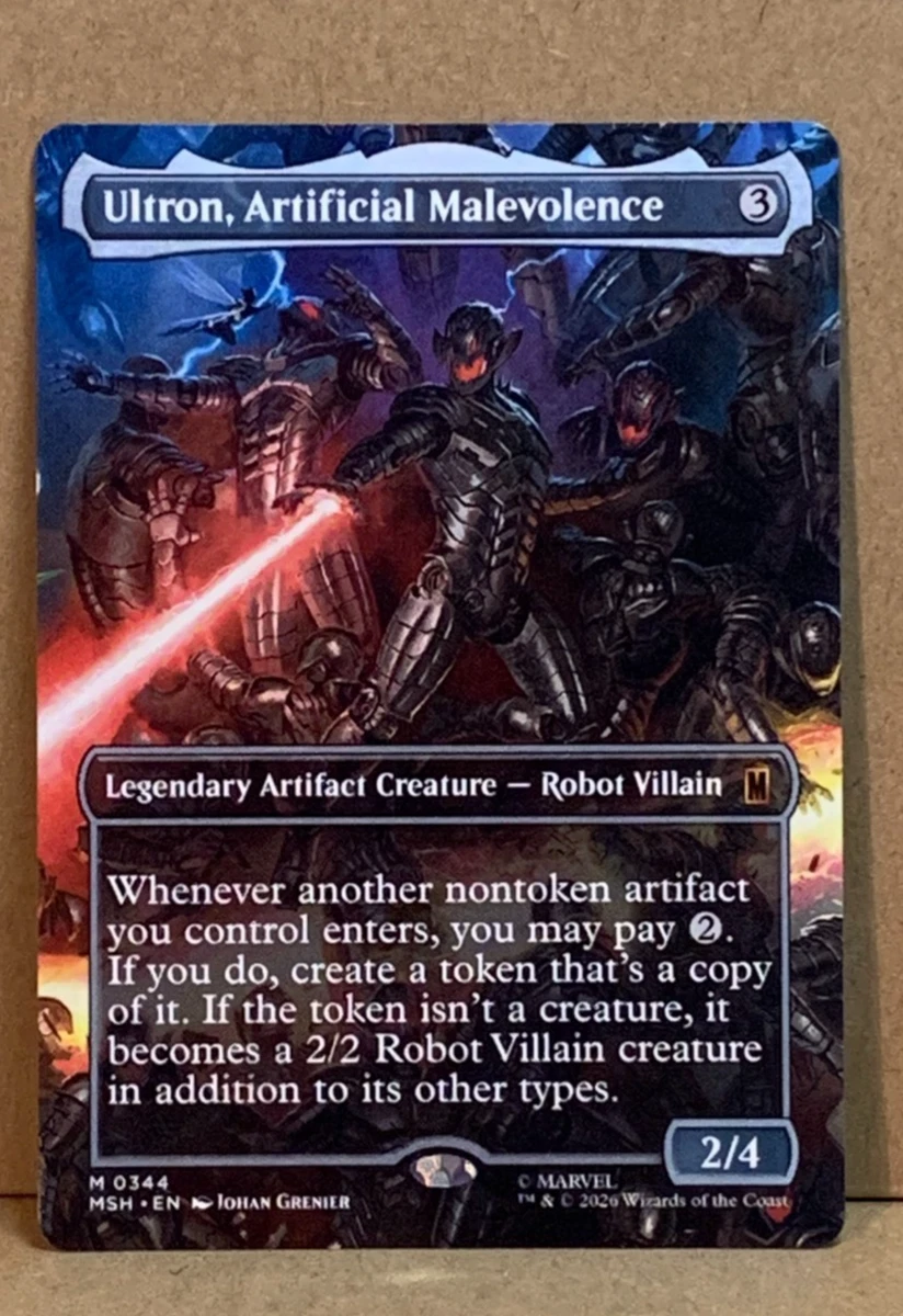 Ultron, Artificial Malevolence 344 Marvel Super Heroes for sale | eBay