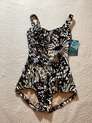 Maxine Of Hollywood 1 Piece Swimsuit, Size 8, NWT