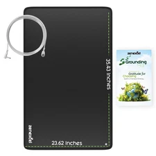 Grounding Mat for Bed - Conductive Earthing Pad for Sleep, Energy & Wellness