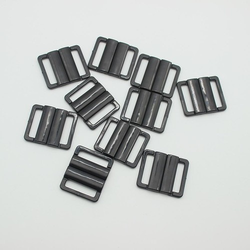 10 Bra Clip Clickers Front Closure Buckle - Picture 4 of 6