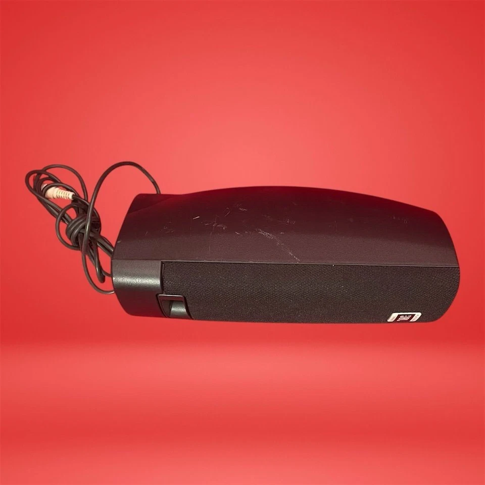 Sistema de altavoces con cable HP JBL SP08A11 negro diseño compacto entrada de audio de 3,5 mm Foto 3 de 4