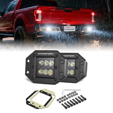 2x 5 Flush Mount Cree Led Pods Off Road Driving Auxiliary Lights Front Bumper