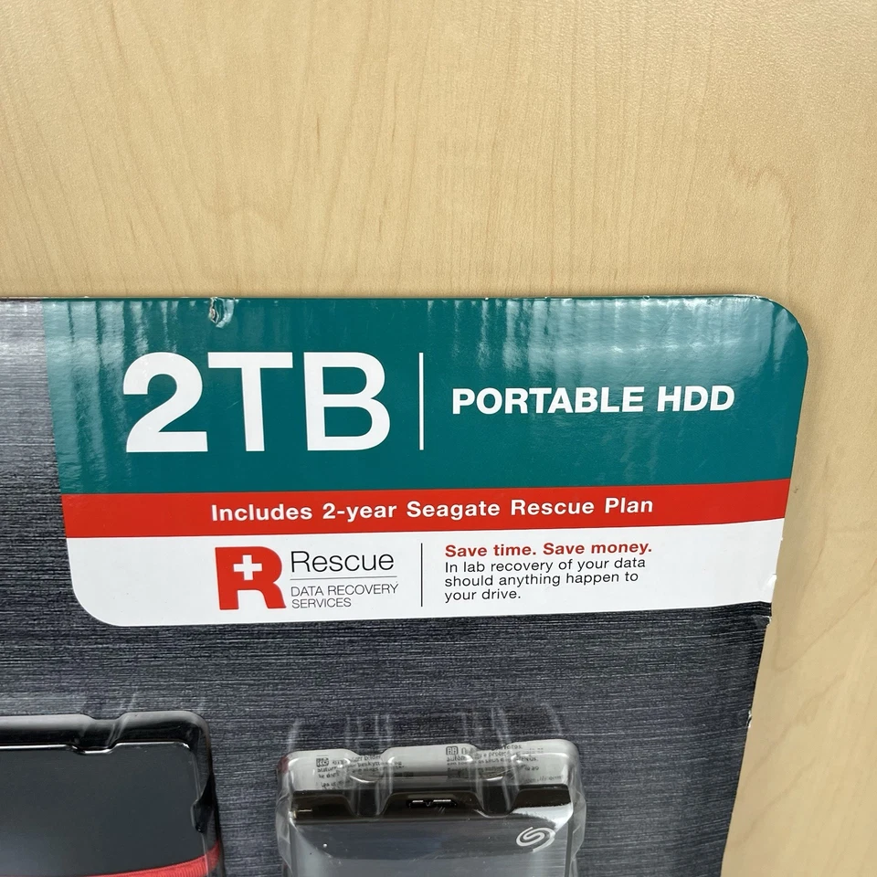 Seagate One Touch 2TB Storage Portable External Hard Drive STKB2000600 - Image 2 of 4