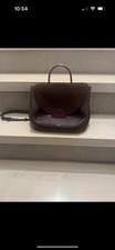 Polene Burgundy Uno Leather Shoulder Bag