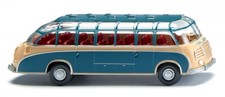 WIKING,SETRA S8 bus - Beige and azure blue, 1/87, WIK073005