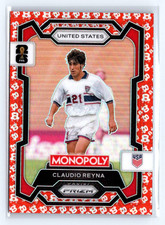2026 Prizm Monopoly FIFA World Cup Claudio Reyna Free Parking Prizm #49 USMNT