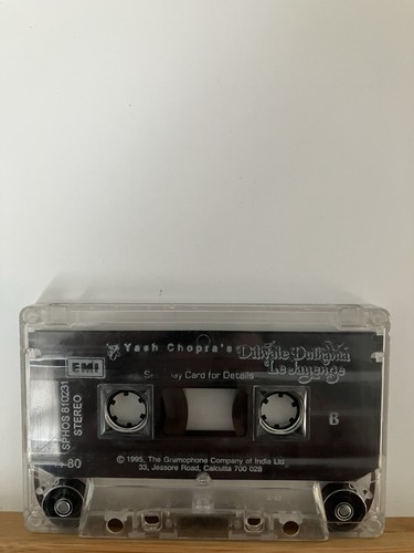 Dilwale Dulhania Le Jayenge - Bollywood Without Insert - Tape Only EMI 1995 - Picture 2 of 5