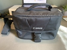Canon Carry Shoulder Camera Bag-EXELLENT CONDITION, Large Black, Compartments