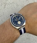 Vintage Seiko 6139 8002 Automatic Chronograph Watch Black Dial Circa June 1972
