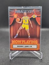 2024-25 Panini Nba Hoops - Now Playing Bronny James #13 (RC)