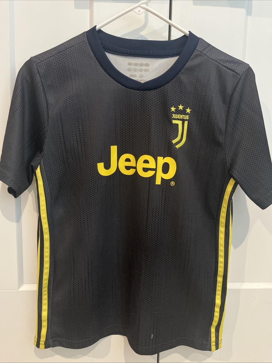 Ronaldo Juventus Jeep Jersey Kids Size 28