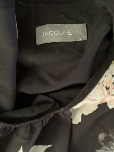 JACQUI E Floaty Dress sz 14 - BUY Any 5 Items = Free Post - Picture 8 of 8