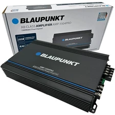 BLAUPUNKT 1504PRO Car Audio 4-Channel Amp Amplifier 1500 Watts Max Peak Power