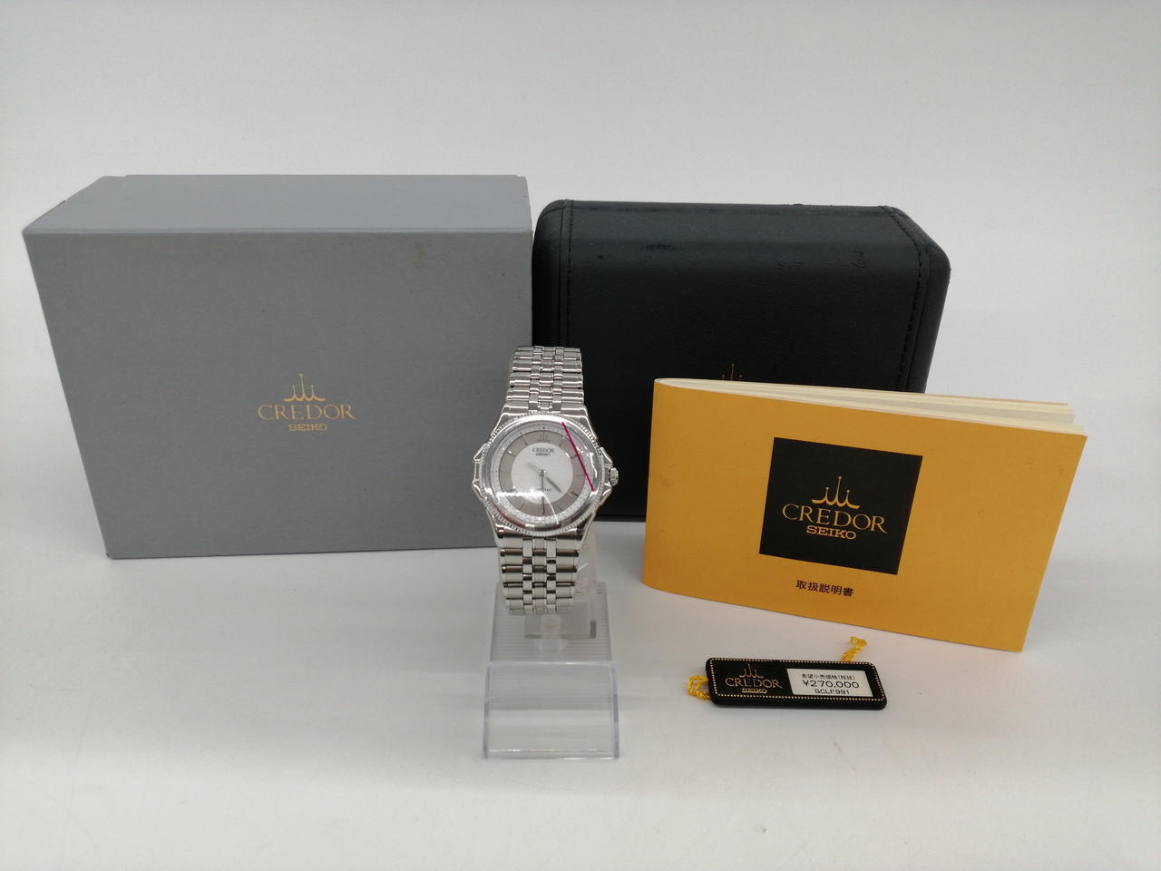 時計 Seiko credor kinetic 18kt/ss Seiko credor kinetic 18kt/ss