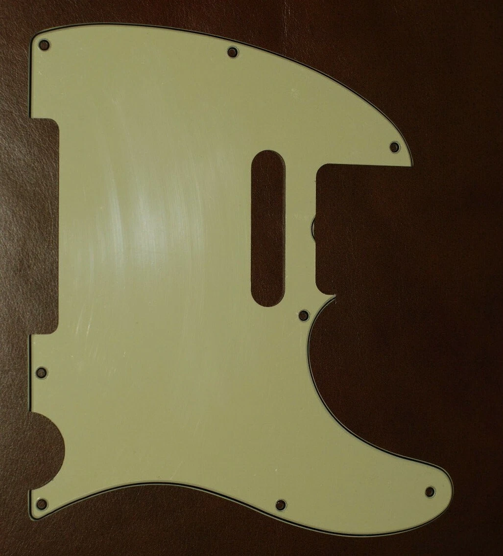 FENDER CUSTOM TELE PICKGUARD MINT GREEN 3 PLY VINTAGE RE ISSUE