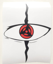 Naruto Kakashi's Sharingan Eye Sticker Vinyl Decal Windows/Laptop Waterproof