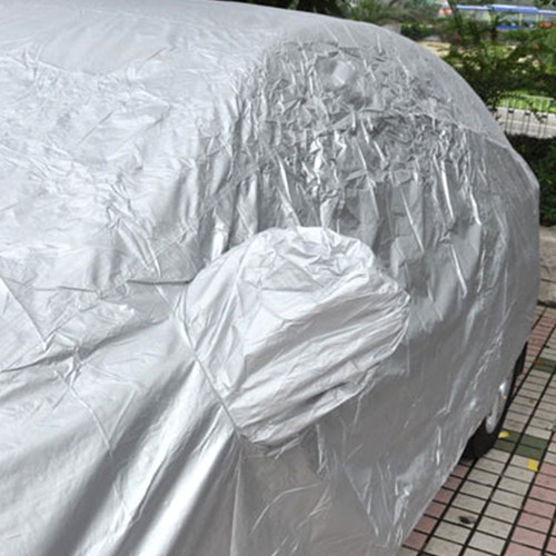 WaterProof Full Car Cover For Outdoor Dust UV Ray Rain Resistant Fits Small Car - Picture 11 of 12