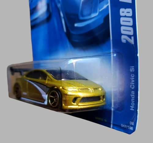 Hot Wheels HONDA CIVIC SI Metallic Gold 2008 ALL STARS 15/36 1:64 OH 5SP #M6913 - Picture 8 of 15