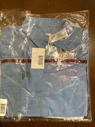 Paul & Joe Sister SURLEFIL Blue Button Down Cat Shirt Size 1 Small - Picture 15 of 20