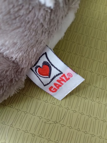 Ganz Webkinz Schnauzer Dog Plush Beanbag Toy 10" NO CODE Soft - Picture 7 of 9