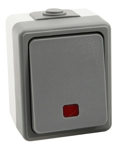 Feuchtraum Steckdosen Serie Secure IP44 f. Außen Aufputz Doppel Steckdose Taster - Bild 3 von 20