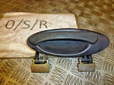 SAAB 9-5 HOT AERO SALOON 2.3T 2002 OSR DRIVERS SIDE REAR EXTERNAL DOOR HANDLE