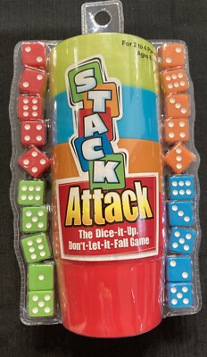 Stack Attack Dice Game the Dice-it-up Don't let it fall game