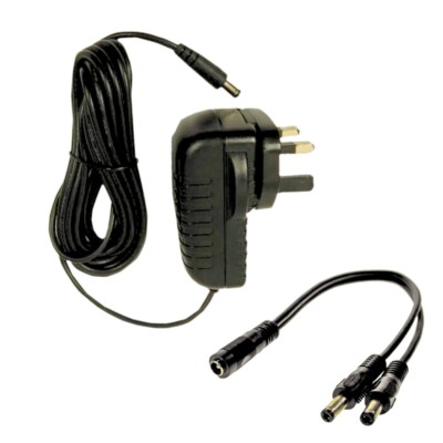 Sentry 12V 2A PSU Netzteil Trafo AC/DC für CCTV Kameras Mikrofon Licht