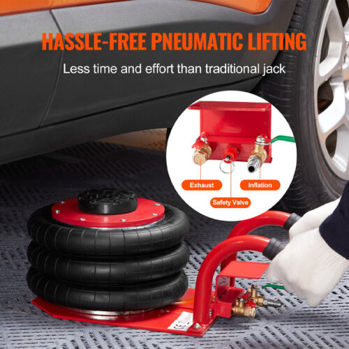 3 Ton/6600 lbs Car Jack SUV Lifting Low Profile Garage Lift Reinforced Steel - Picture 7 of 12