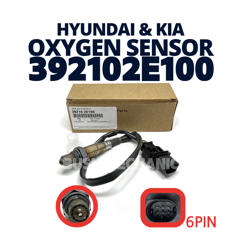 Sensor de oxígeno delantero superior trasero genuino OEM Hyundai Kia Elantra Coupe GT Forte Foto 2 de 2