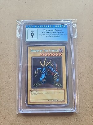 Tri-Horned Dragon LOB-000 The Legend of Blue Eyes White Dragon 1st