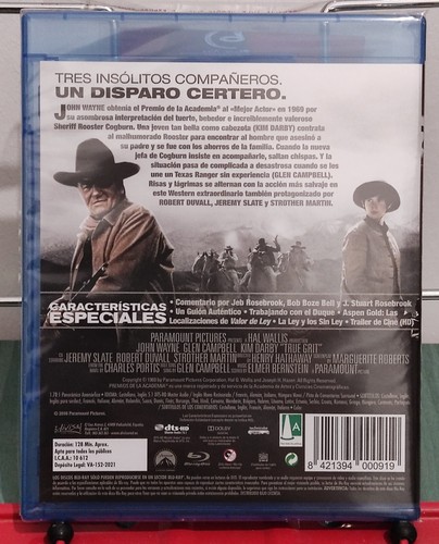 Valor de ley (John Wayne) en Blu ray - Imagen 2 de 2