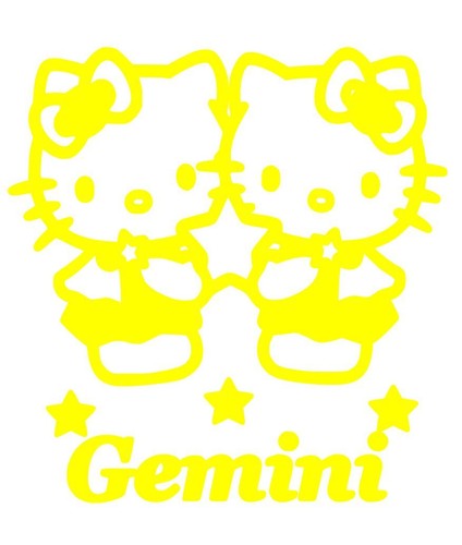 Hello Kitty,Zodiacs,Aries,Leo,Virgo,Libra,Pisces,Scorpio,and more,Vinyl Decals - Picture 31 of 121