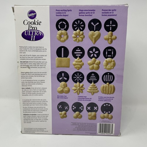 Wilton Cookie Pro Ultra II NEW in box Baking Manual Worlds Best Cookies Press - Picture 6 of 9