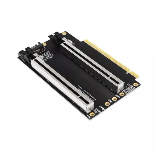 Stable 1 to 2 Expansion Card Gen3 Split Card Bifurcation x16 to x8x8 40.4mm v - Picture 3 of 7