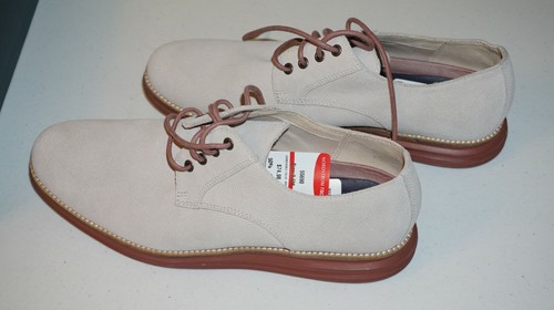 Cole Haan Mens US 9.5 Original Grand Pltoe Shoe Pumice St/Burlwood C29674 NEW - Picture 7 of 11