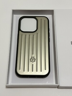 RIMOWAリモワ　iPhone 16 Proケース チタニウム Rimowa Iphone Case Aluminum For Iphone 16 Pro TITANIUM