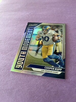 Cooper Kupp 2023 Prestige Youth Movement #YM-9 LA Rams Foil Front