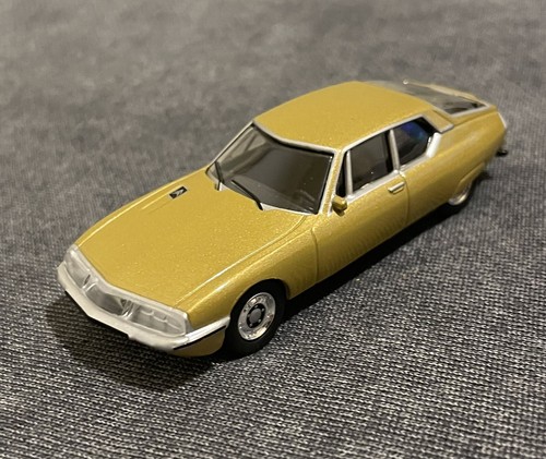 Miniatura Norev Citroën SM Oro 1/64 3 Inches 1:64 Citroën Metal Nuevo Sin Caja - Imagen 6 de 7