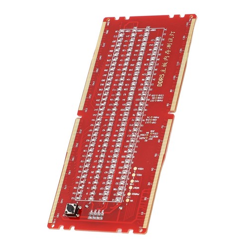 Carte mère de bureau DDR5 carte de test fente mémoire testeur carte avec lumière LED pour LLI - Photo 9/22