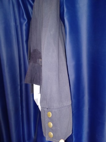 TOMMY HILFIGER Vtg. Women's Navy Blue Cotton Stretch Corduroy Jacket, Sz XL - Picture 5 of 6