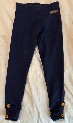 Matilda Jane Just Imagine Sloan Leggings Button Cuff Navy Size 6